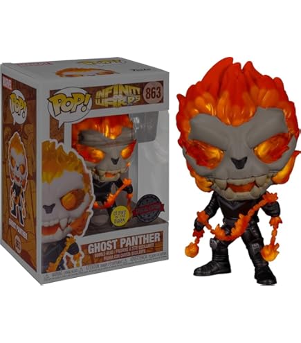 Amazon.com: Funko POP! Marvel – Ghost Rider Deluxe Rides